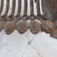 Gate logs cast-iron
