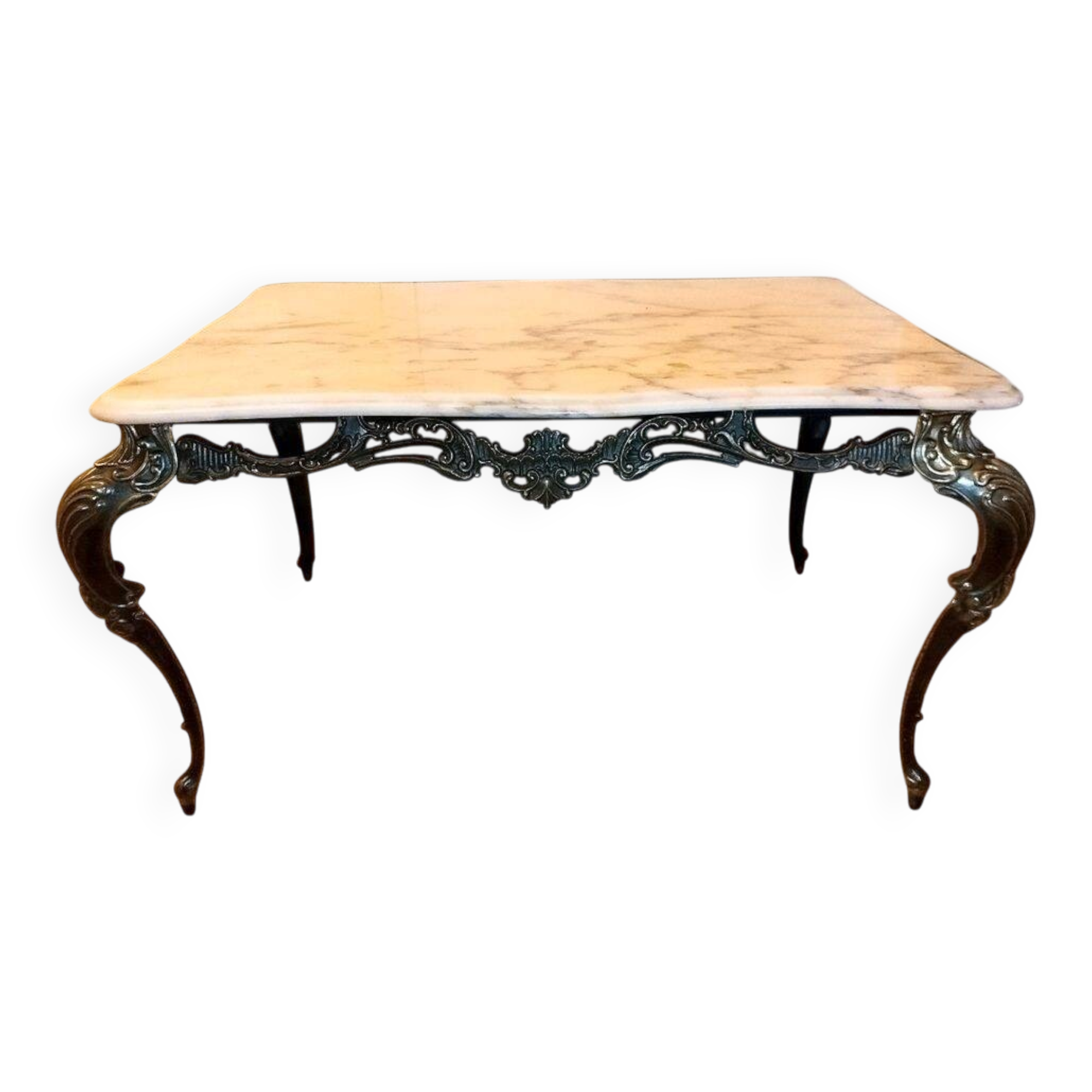 Marble coffee table