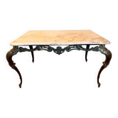 Marble coffee table