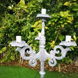 Baroque candelabra lamppost
