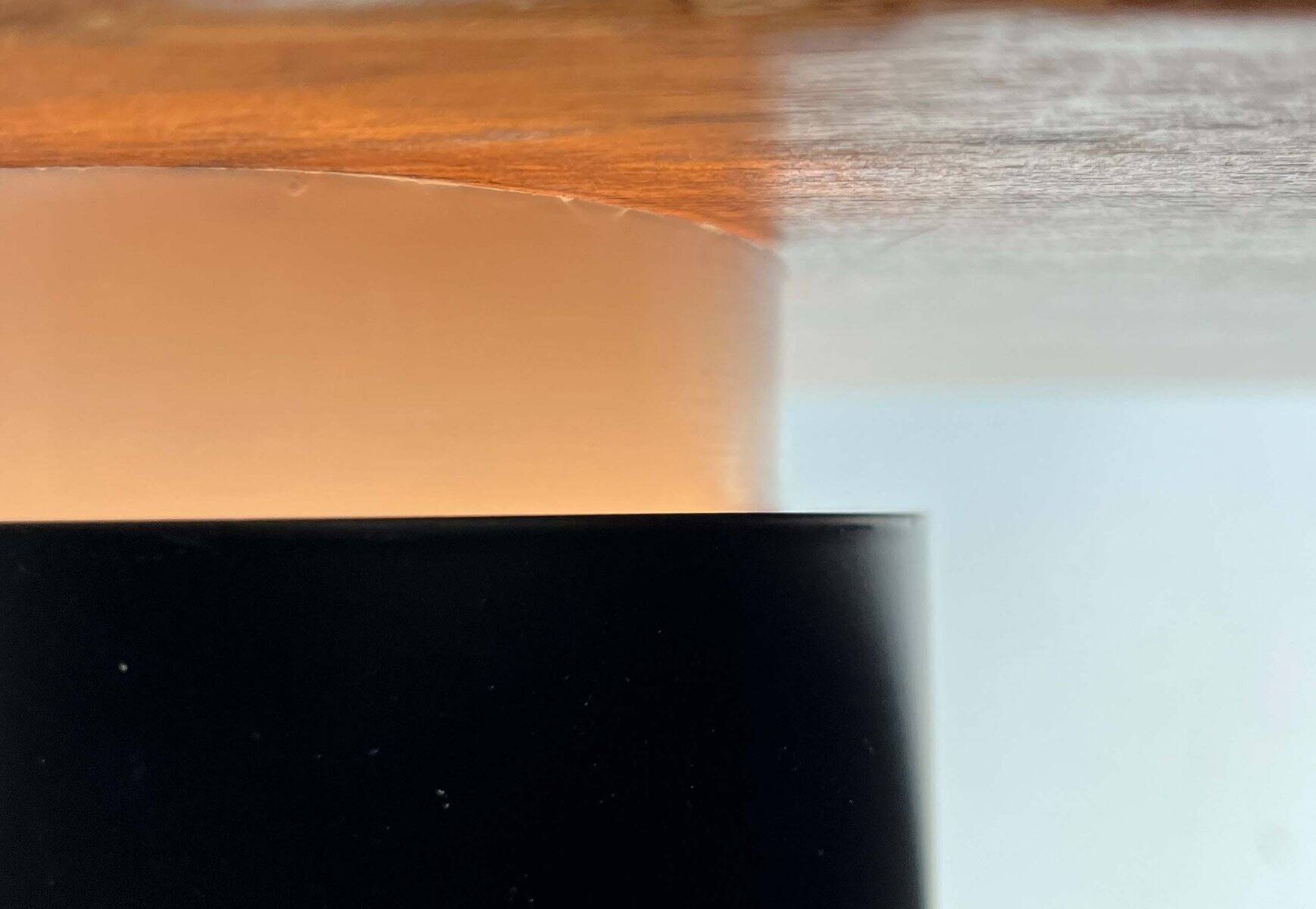 Vintage minimalist ceiling light from Ikea, 1980s.