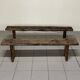 Pair of rustic benches, early 1900s