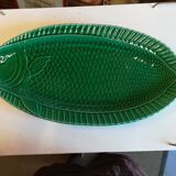 Service to Sarreguemines Green fish, plates dish and sauce