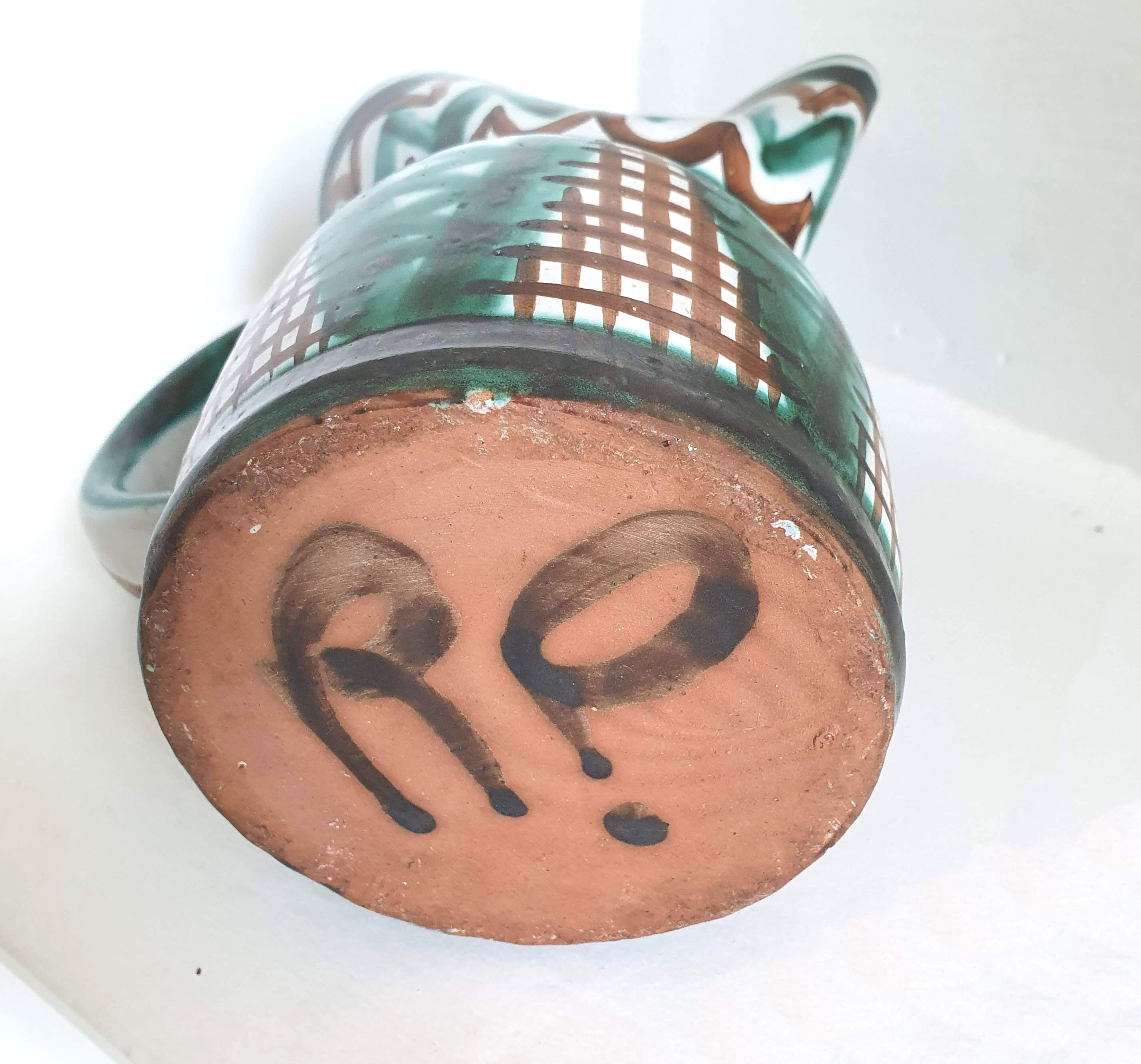 Robert Picault Vallauris ceramic pitcher