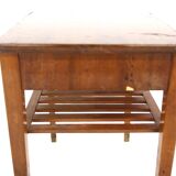 Mahogany bedside table, Sweden, 1950s