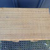 Chest of drawers rattan bamboo 2 drawers