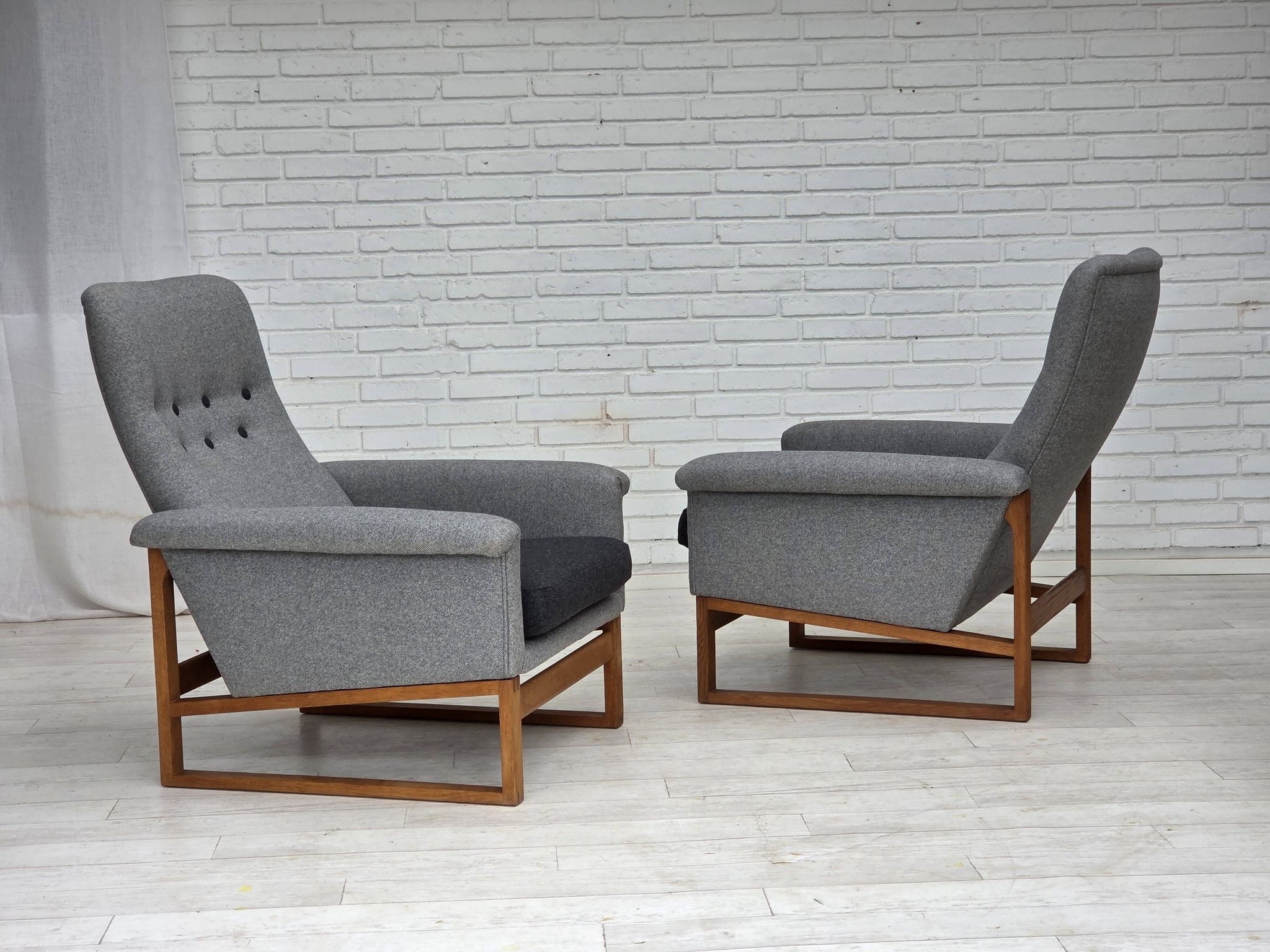 Années 1960, design danois de Børge Mogensen pour Fredericia Stolefabrik.