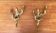 Pair of vintage Italian wall candle holders