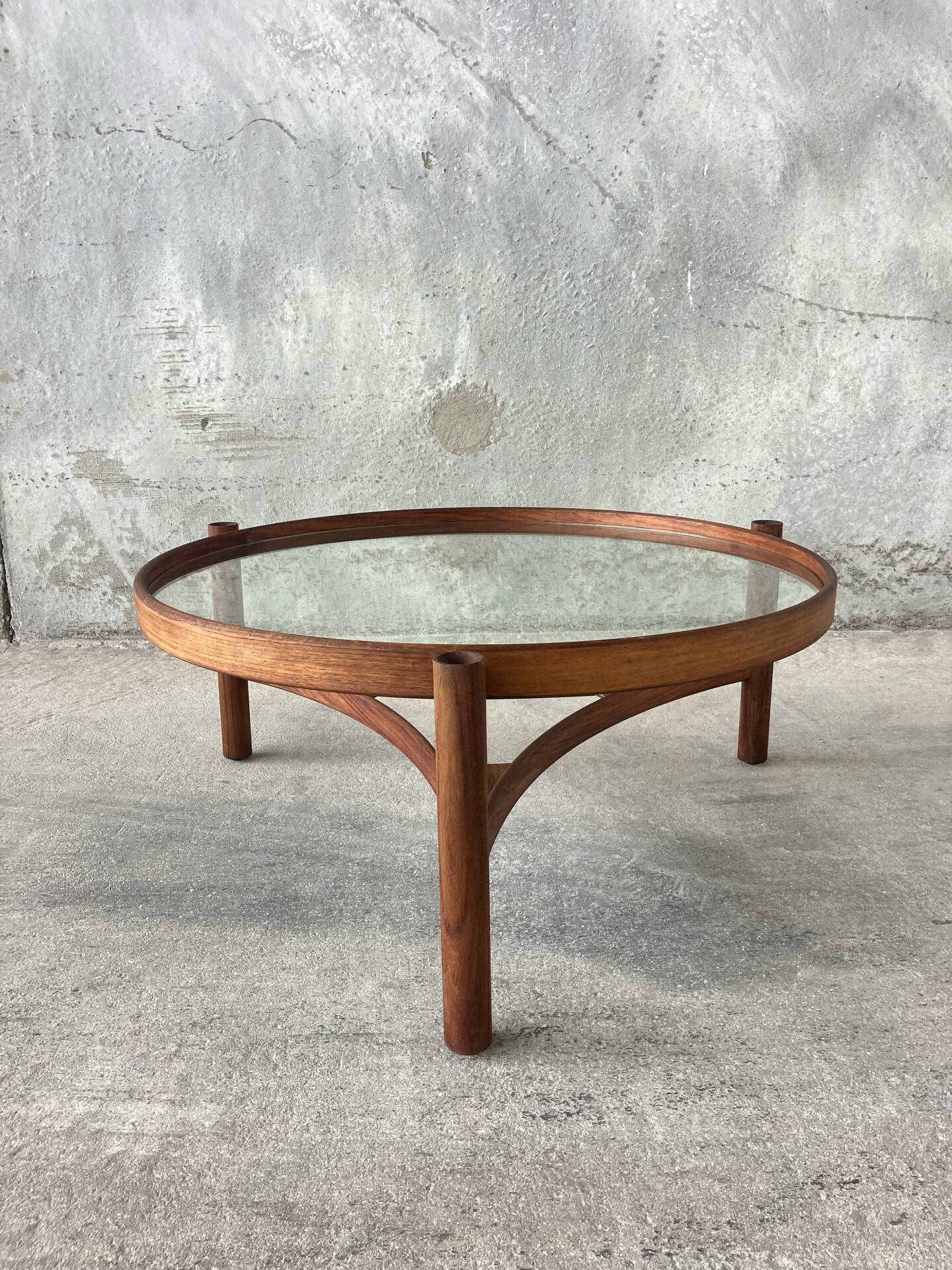Table basse modèle 775 de Gianfranco Frattini, Cassina, Italie, 1964