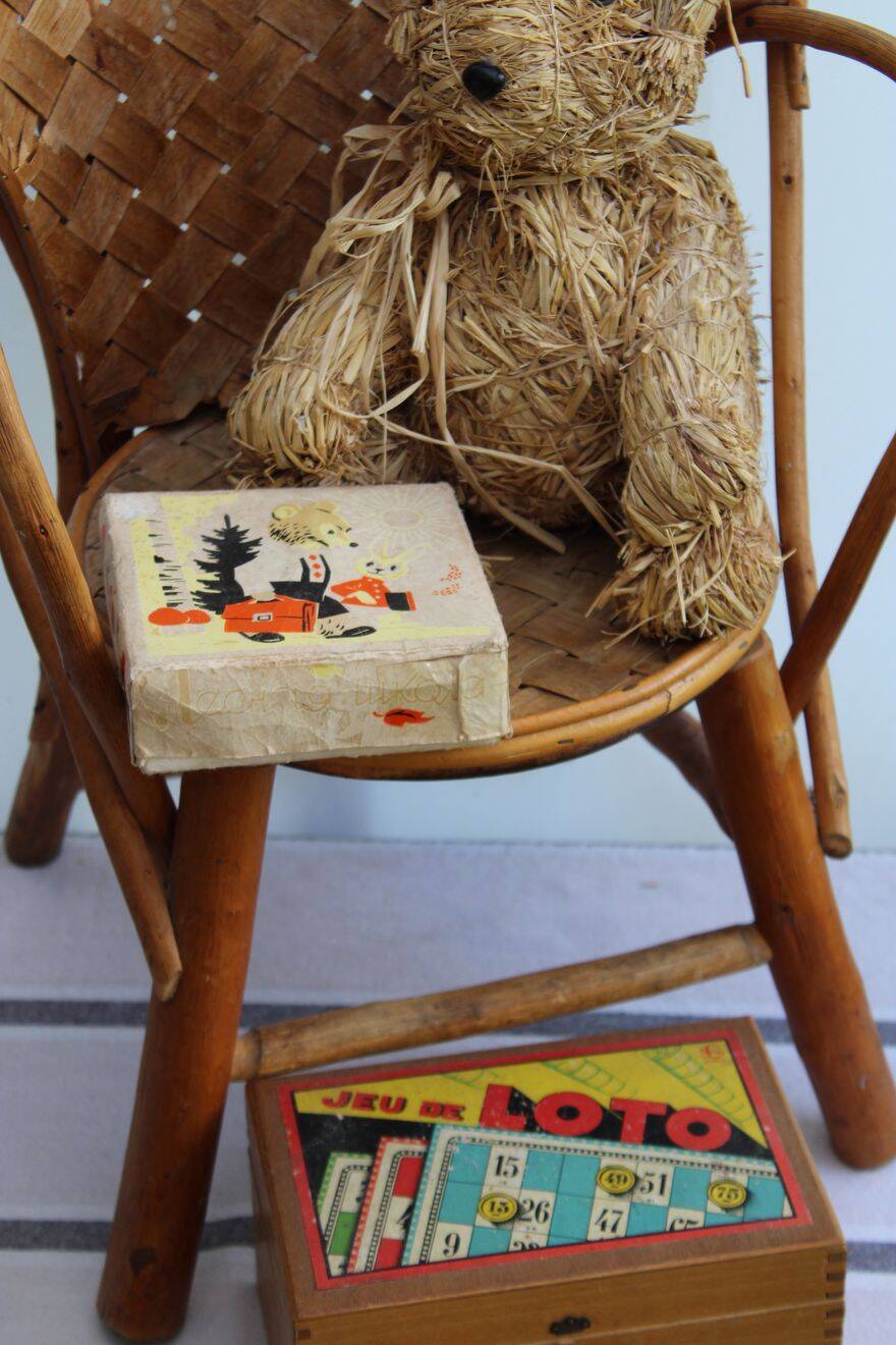 Chestnut children's chair
