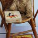Chestnut children's chair