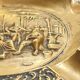 Large Vintage Solid Brass Ashtray