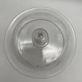 Old chiseled crystal dessert bell