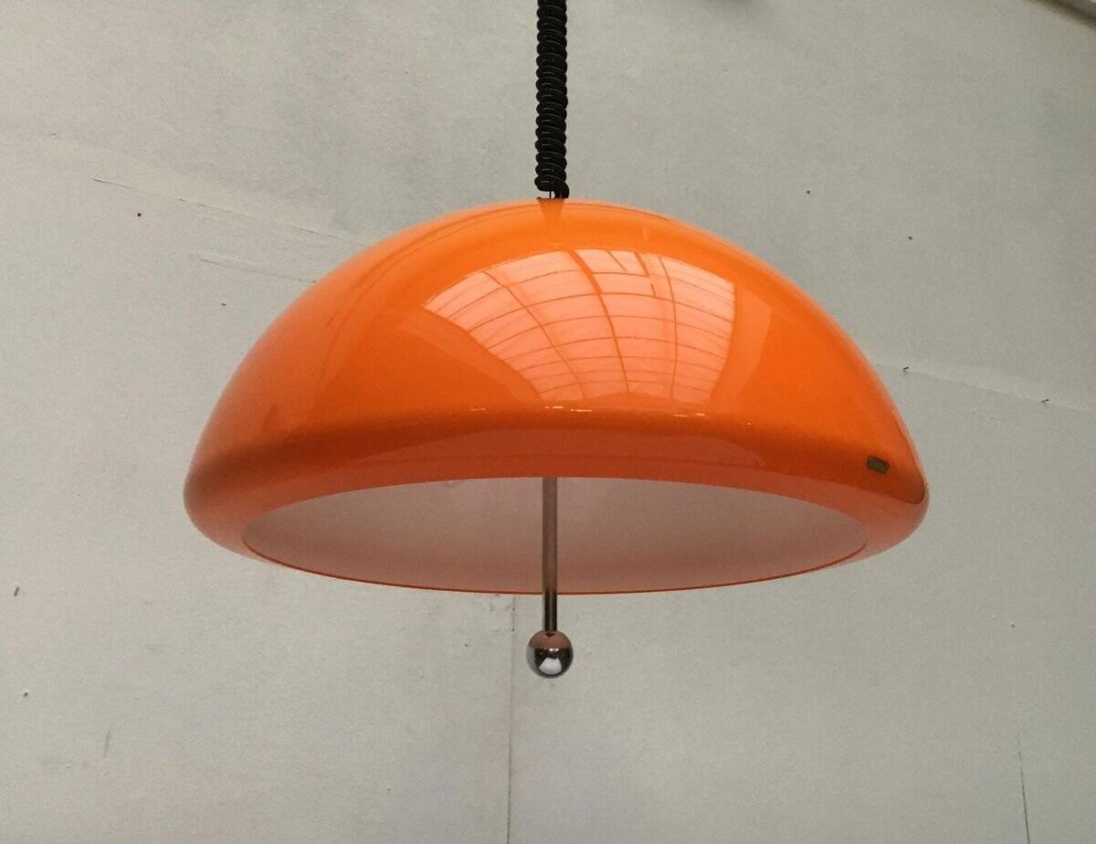 Space Age pendant lamp Cabras by Luigi Massoni for Guzzini