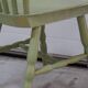 4 chaises baumann vertes