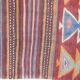 Vintage Turkish kilim, handwoven, 136x167 cm.