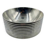 Fruit bowl by Defne Koz for Alessi in chrome steel