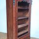 Library from the Napoleonic III era in thuya burl.