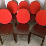 6 "Valentine" chairs – Jean-Charles de Castelbajac Ligne Roset