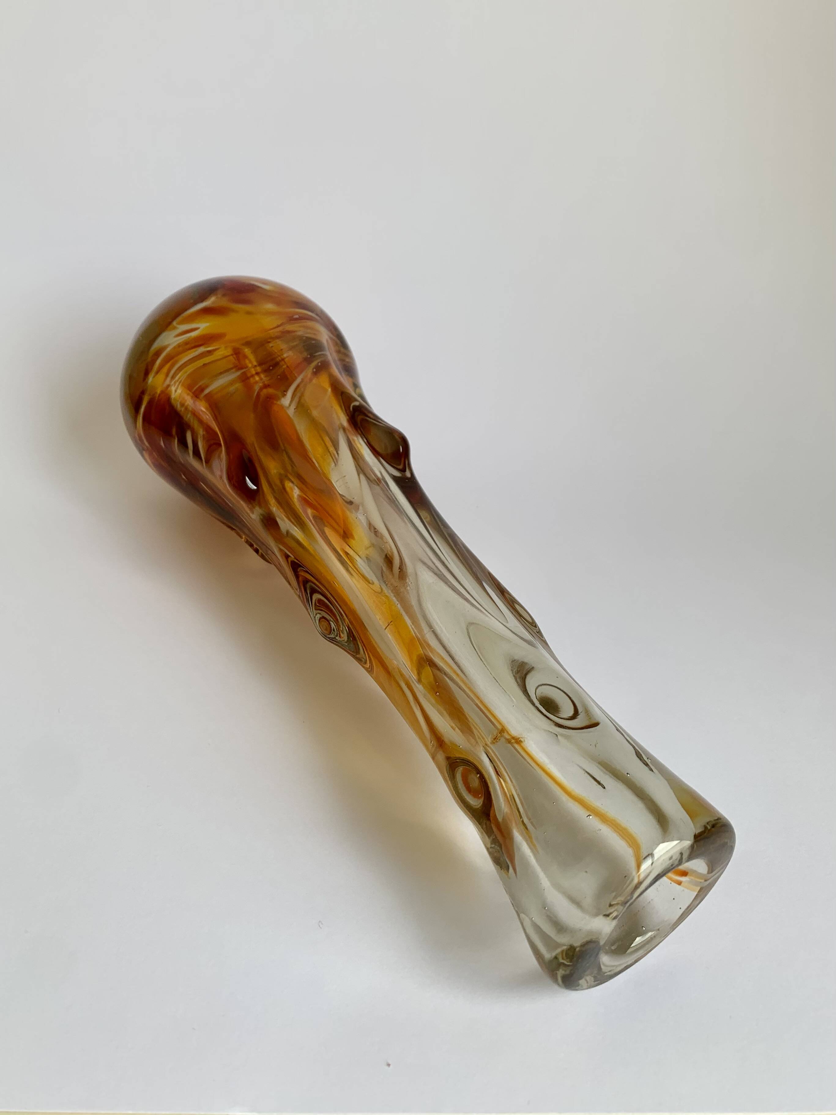 Vintage Glass Vase, 1970s