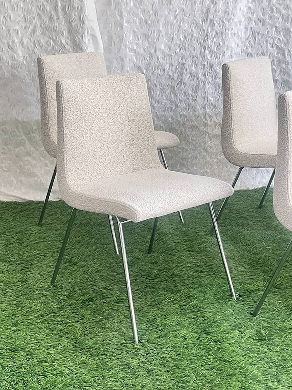 Set of 6 Ligne Roset TV Dining Chairs by Pierre Paulin
