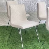 Set of 6 Ligne Roset TV Dining Chairs by Pierre Paulin