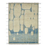 Handwoven Tribal One of a Kind 316 cm x 430 cm Beige Wool Carpet