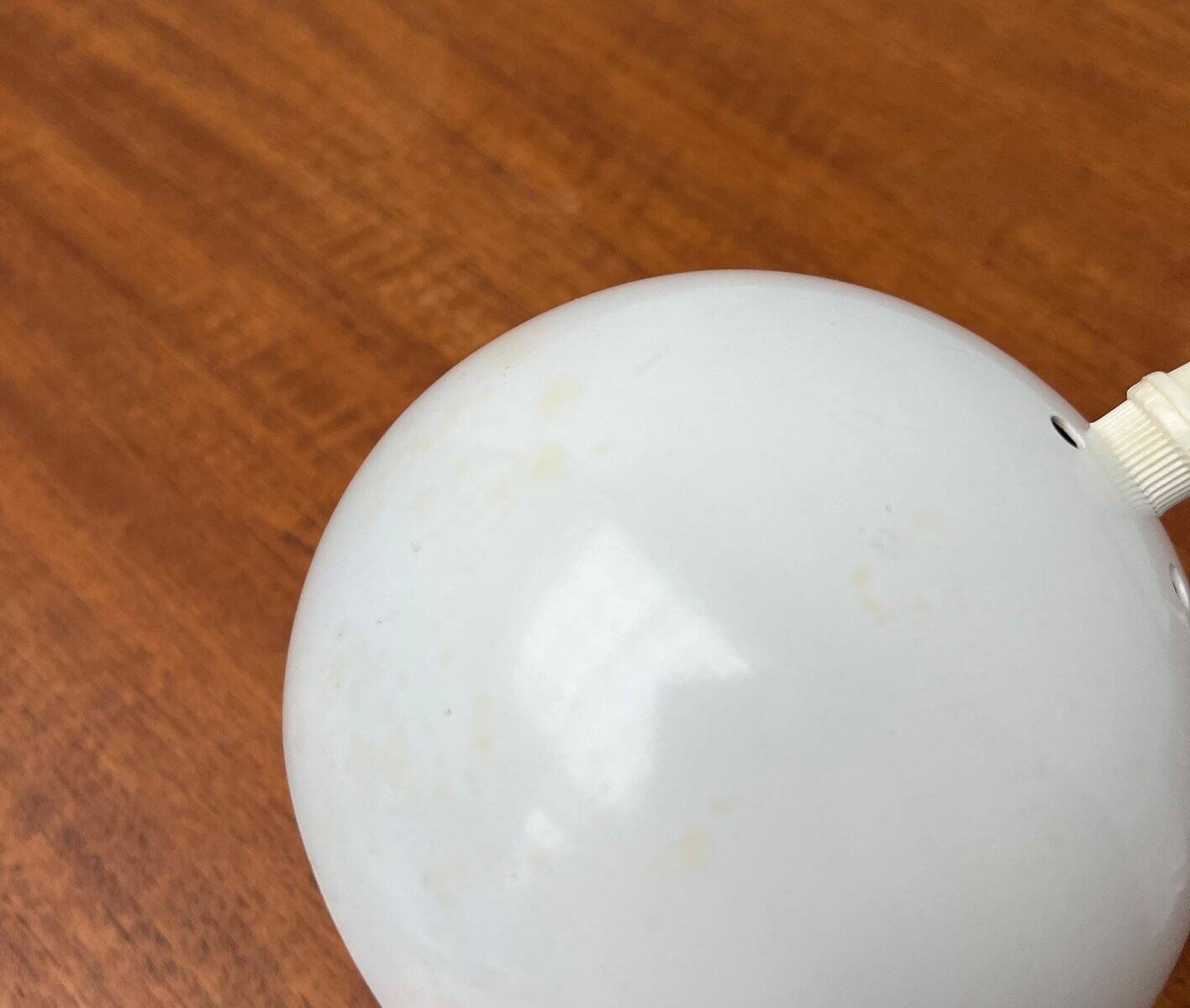 Swiss minimalist magnetic table lamp from the mid-century space age, 1960s.