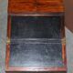 Victorian antique military writing desk