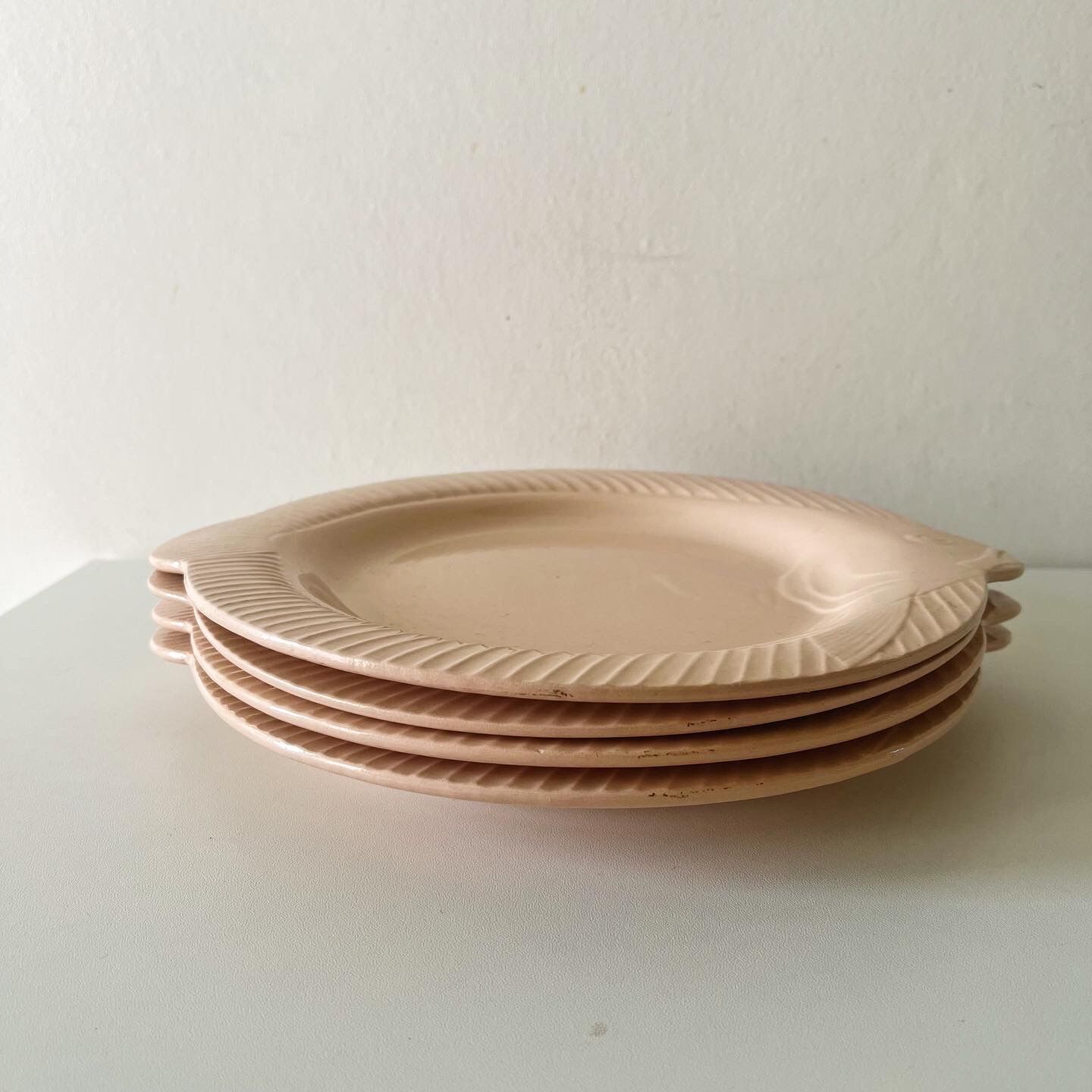 4 Digoin fish plates