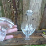 Crystal wine decanter