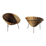 Paire de fauteuils édition originale C8 par Terence Coran pour 1954