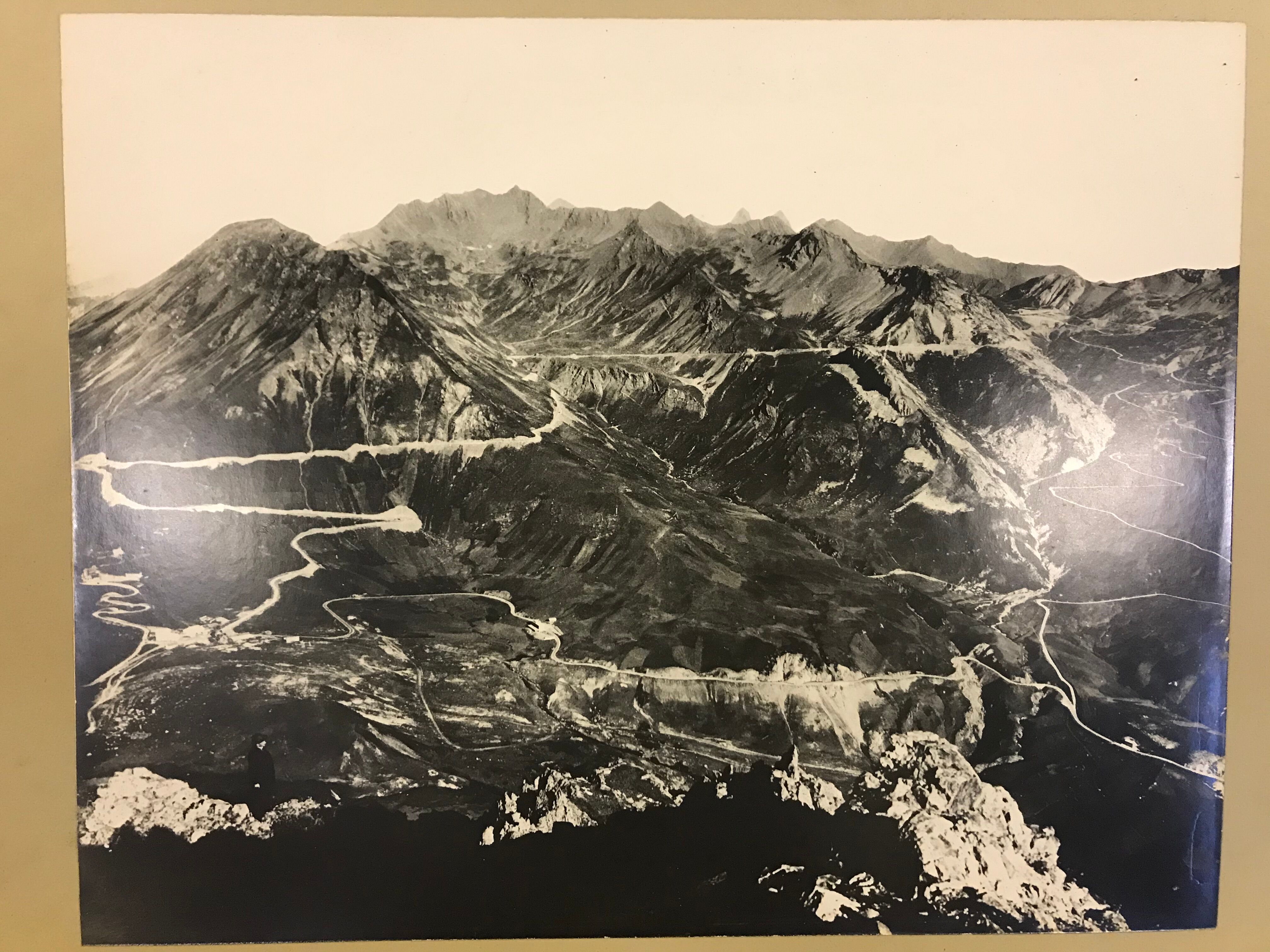 Old framed editing photo