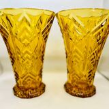 Pair of art deco vases