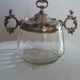 Sugar bowl in silver metal