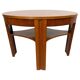 Oval side table in the style of Kolo Moser