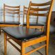 Set of 6 scandinavian chairs