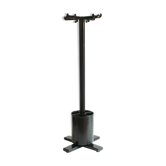 Portemanteau et parapluie stand par Ettore Sottsass pour Olivetti Synthesis Italie années 1970.