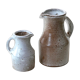 Crémier, milk pots in sandstone by Jeanne and Norbert Pierlot, 60s