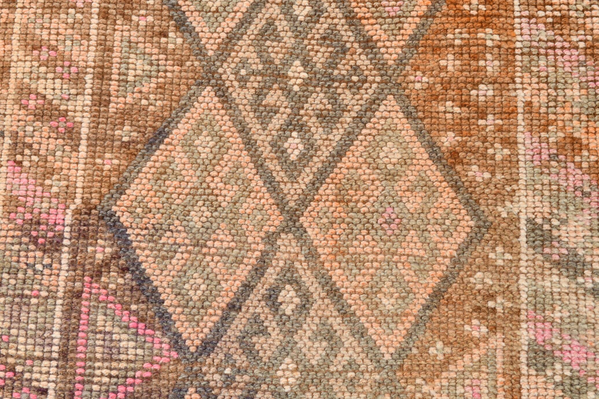 Long Stair Vintage Runner Rug