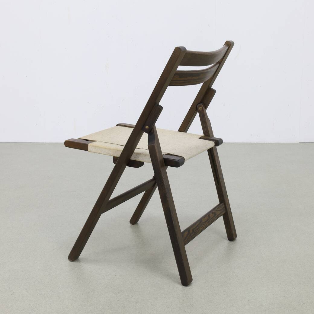 6x Vintage Safari Style Folding Chair