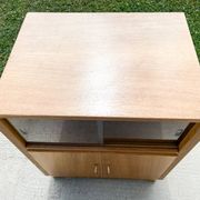 Meuble d'appoint , bar ou HI FI , pieds compas