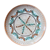 Romanian handicraft ceramic dish