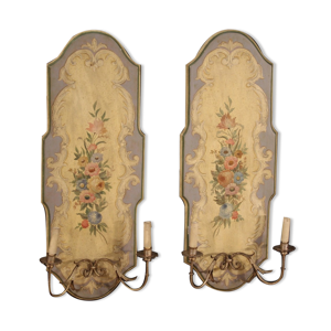 Paire d’appliques murales