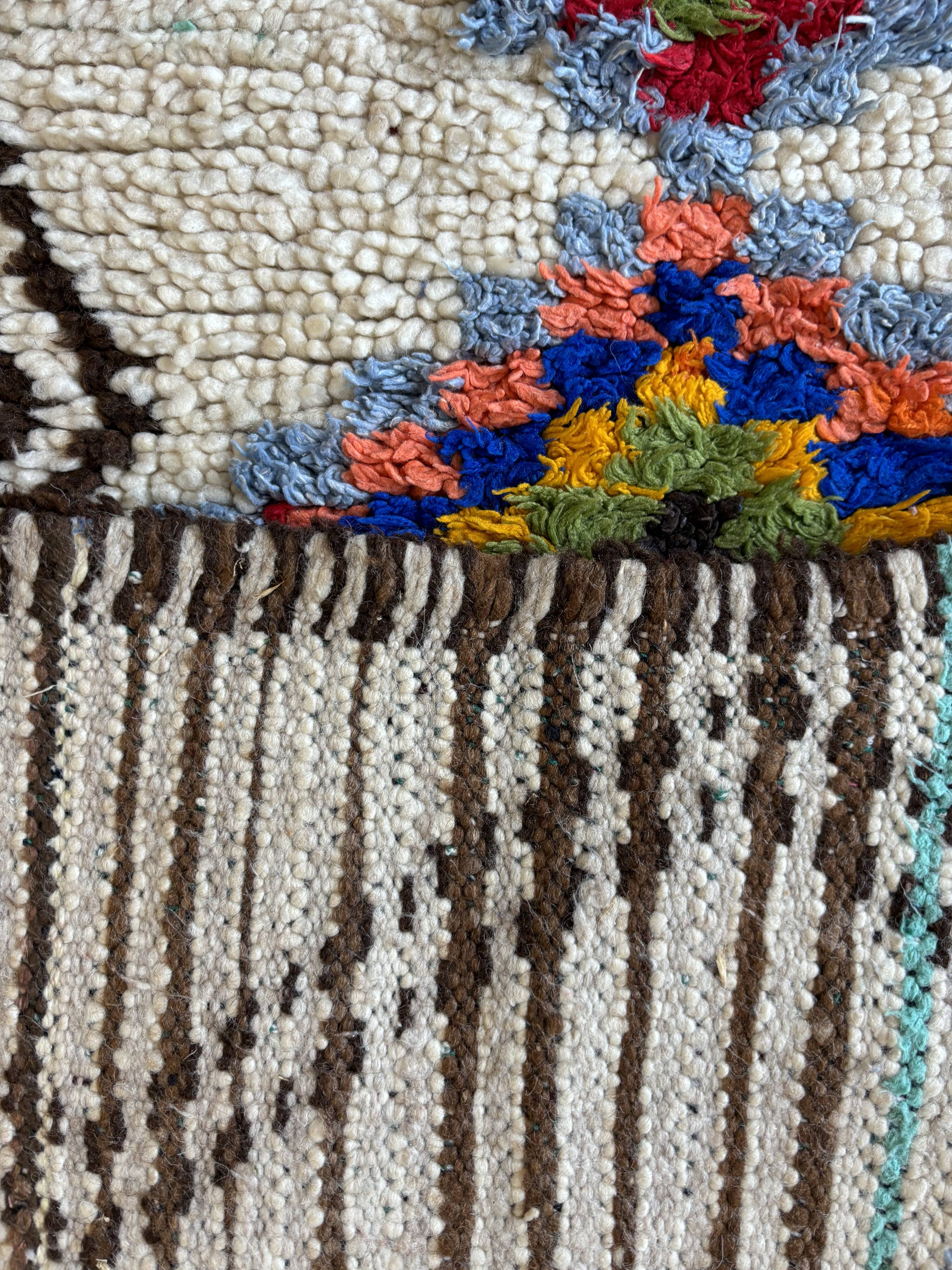 Azilal vintage runner rug: small size, big style