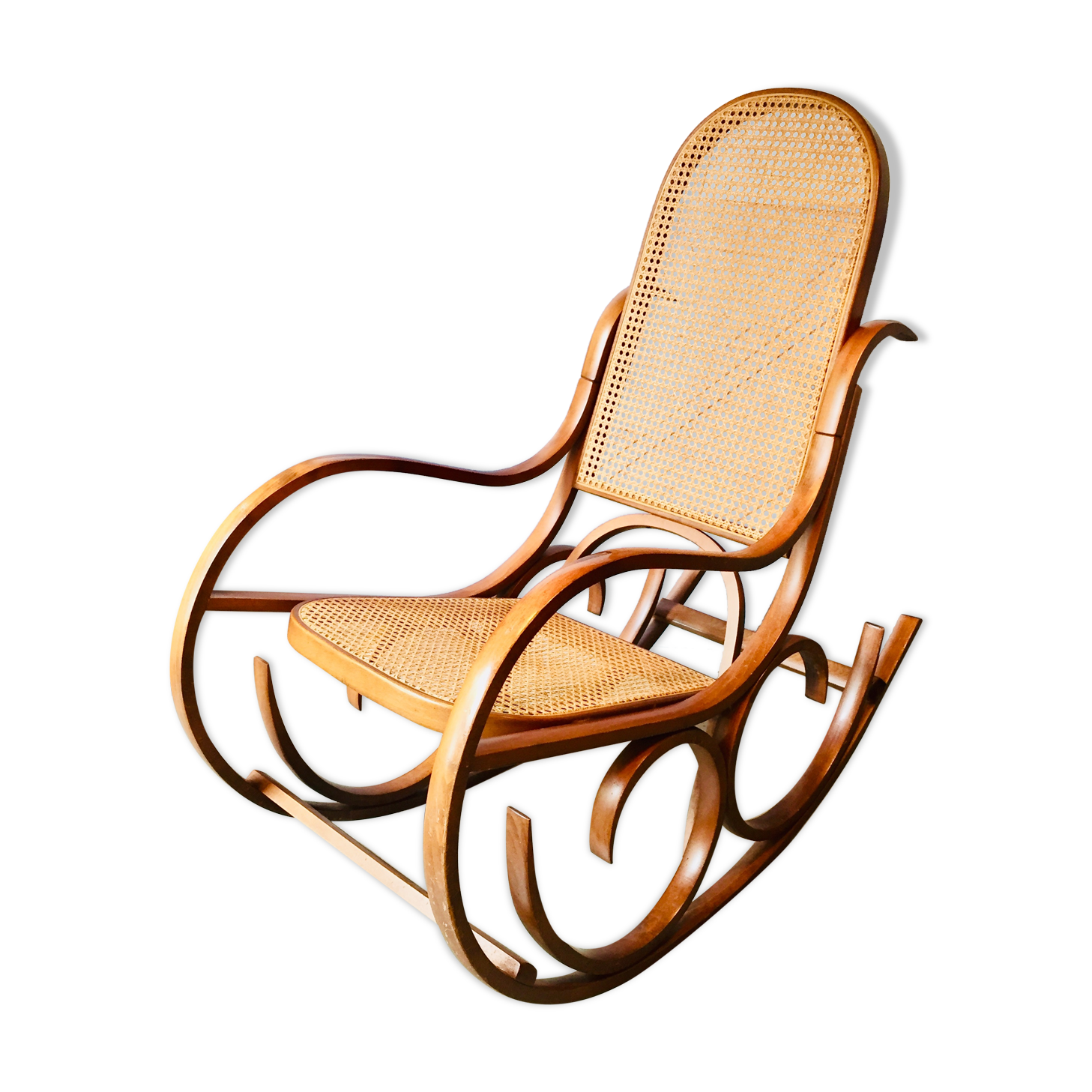 Rocking chair cannage Crassevig