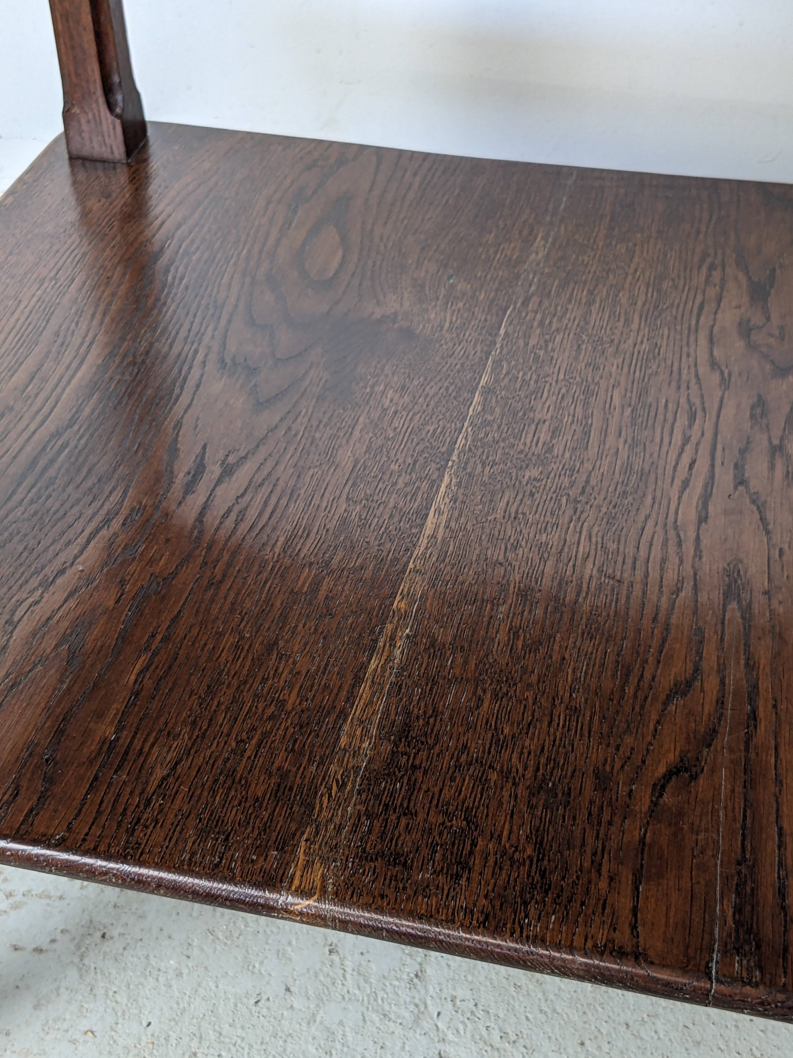 Art Deco oak side table - 1930s