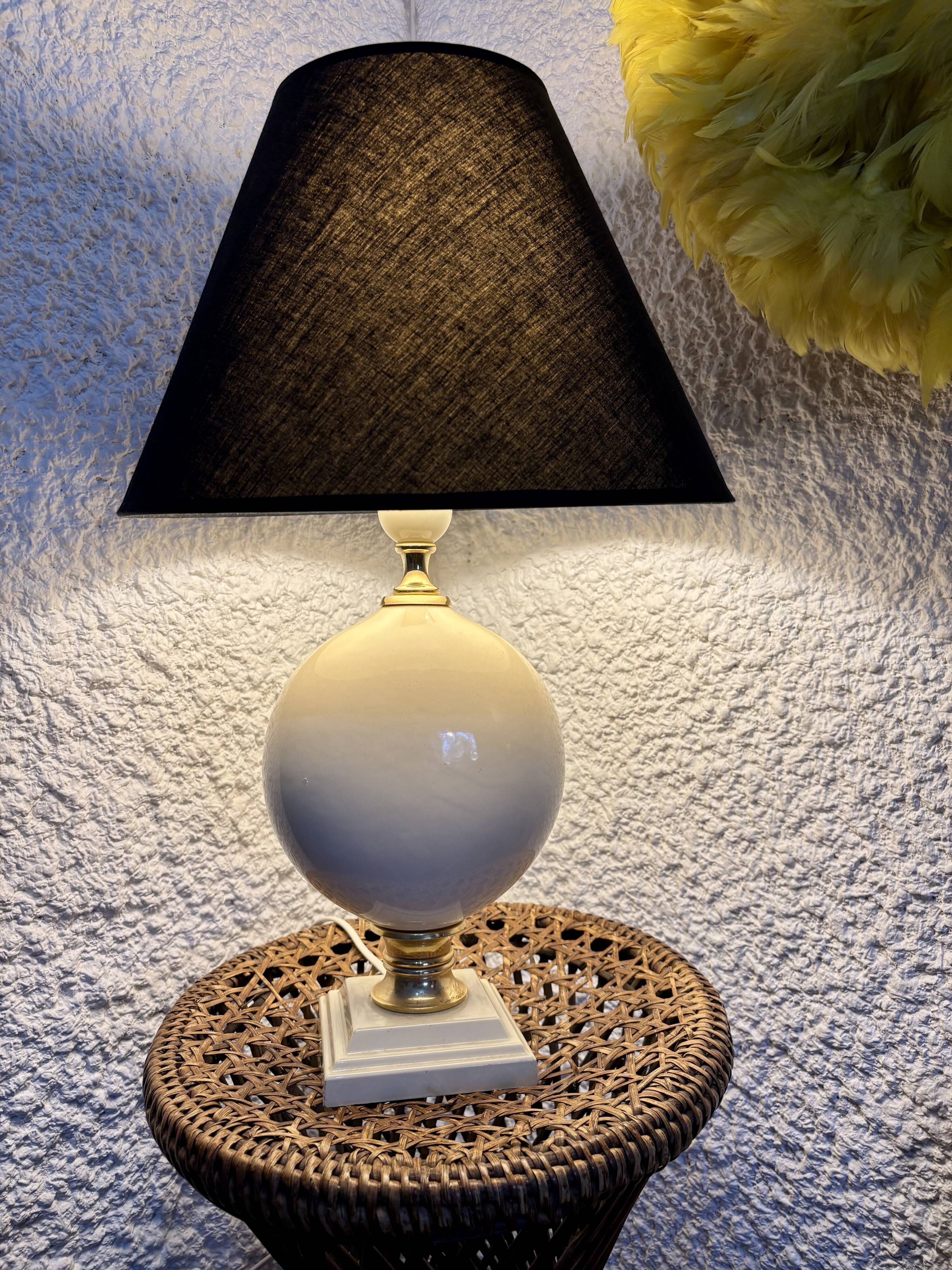 Robert de schuytener ceramic lamp