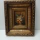 Tableau huile sur panneau Bouquet de B.Vogel