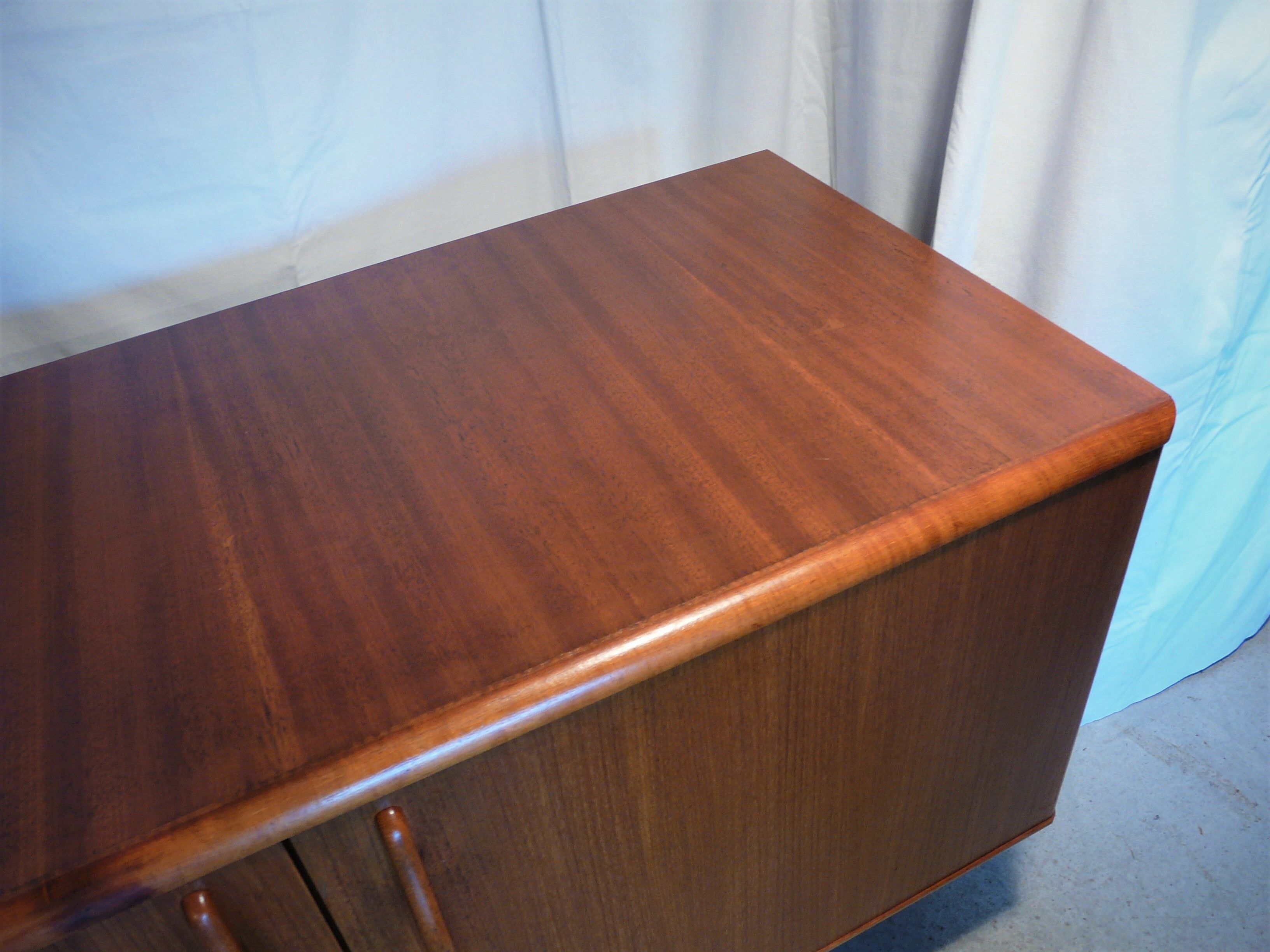 Scandinavian teak row